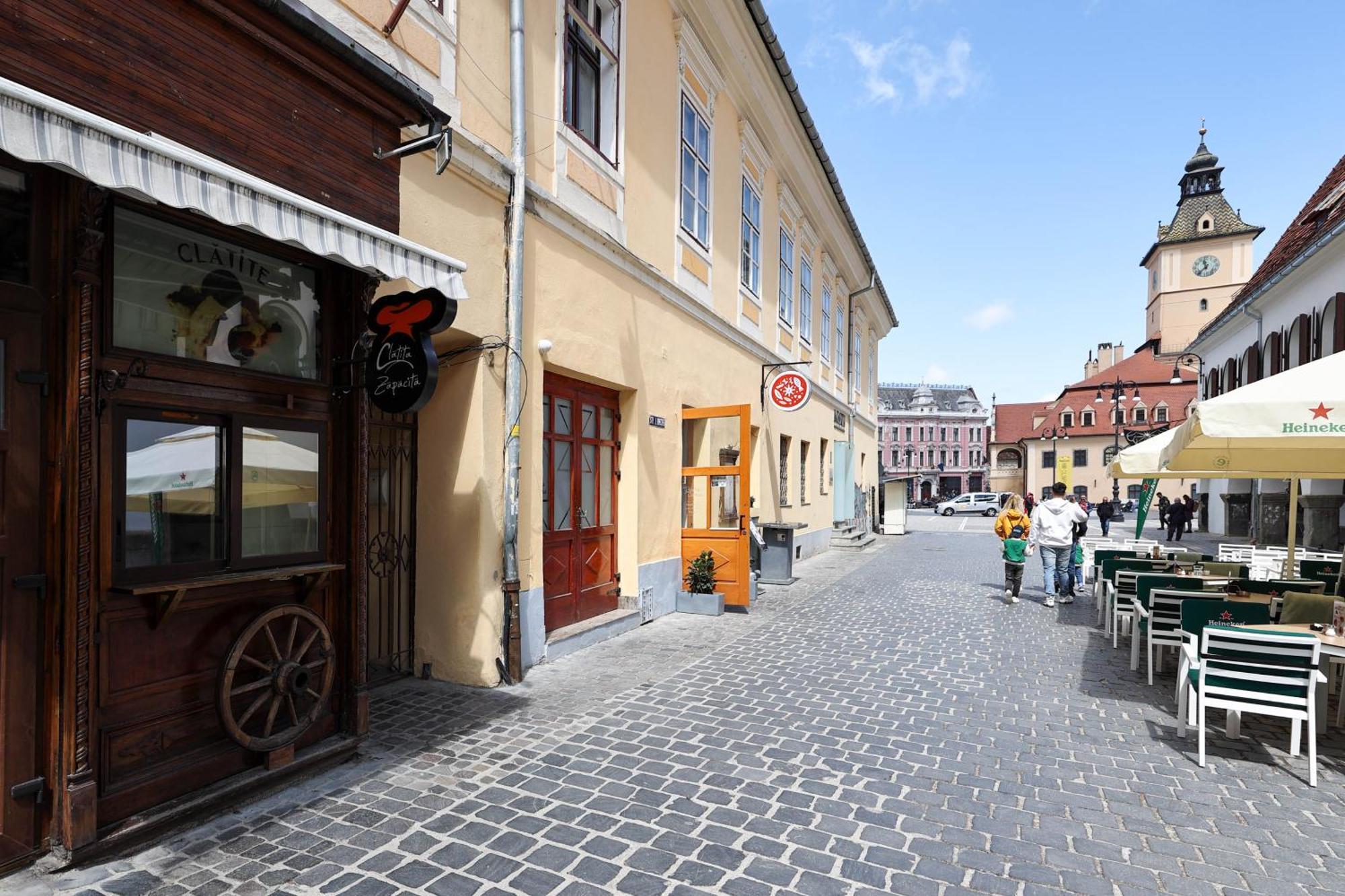 Hirscher Apartments Brašov Exteriér fotografie