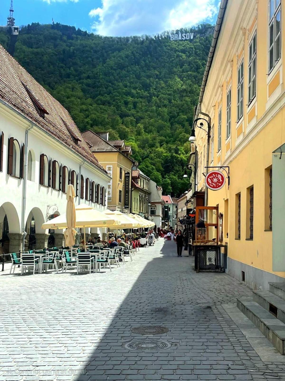 Hirscher Apartments Brašov Exteriér fotografie